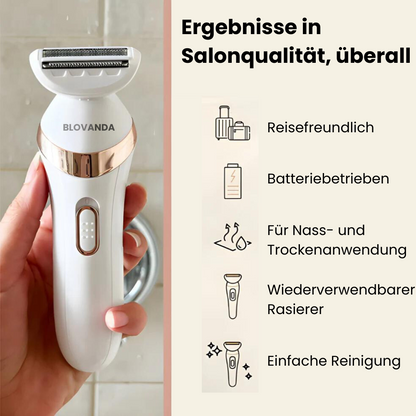 Elektrischer Rasierer mit Klinge